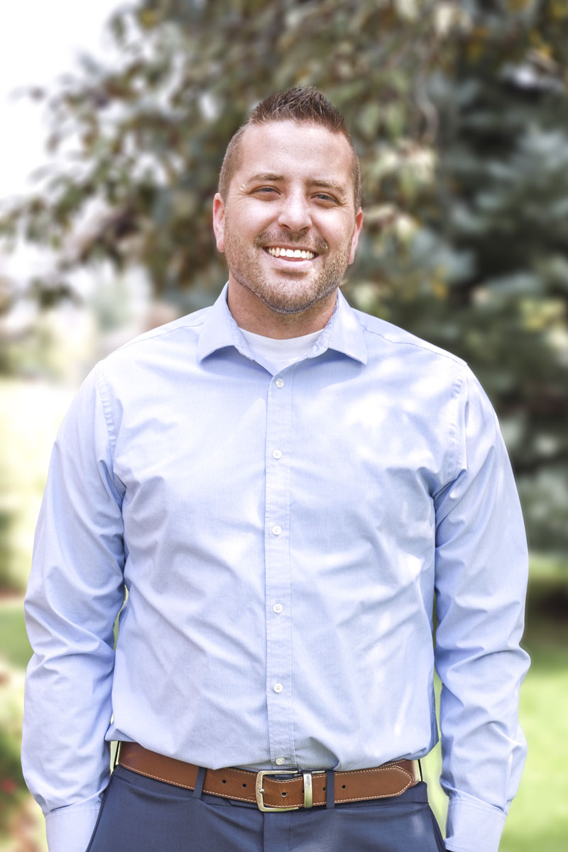 Portrait of Chase Hanson, PA-C — Liljenquist, Olson & Redd Orthopedic Surgery